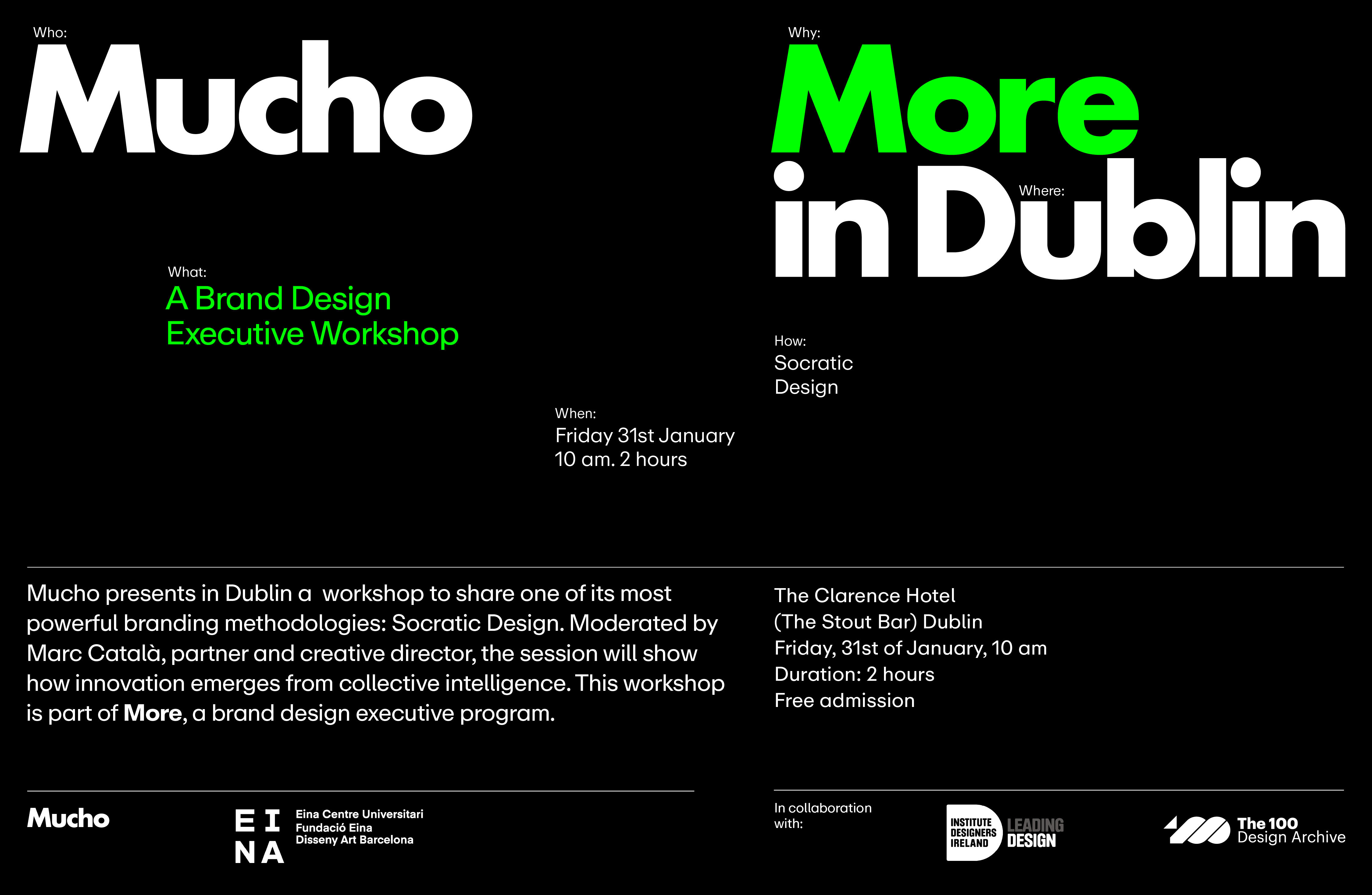 Cover image: Workshop by Mucho in Collaboration with 100 Archive x IDI