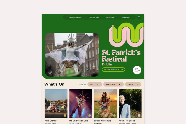 Cover image: St. Patrick’s Festival – Website