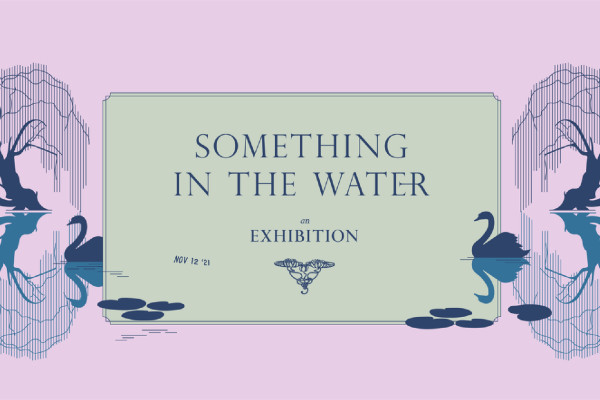 Cover image: Something in the Water — Digital Exhibition Identity