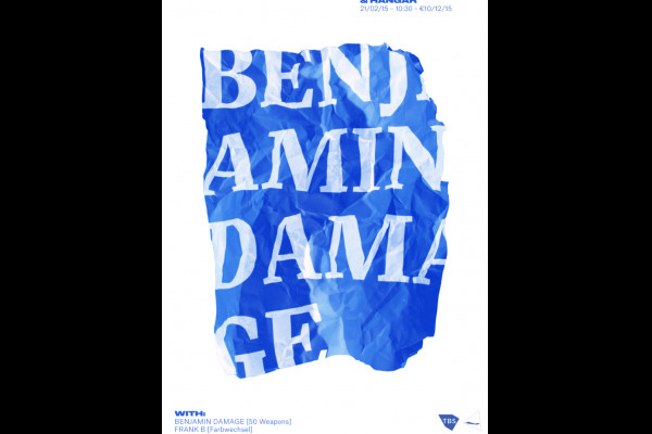 Cover image: Benjamin Damage (2015)