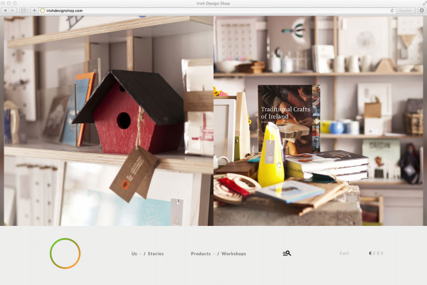 Cover image: Irish Design Shop – Website (2013)