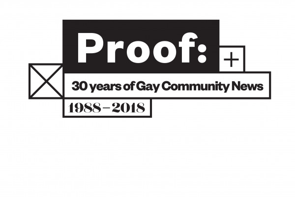 Cover image: Proof: 30 Years of Gay Community News