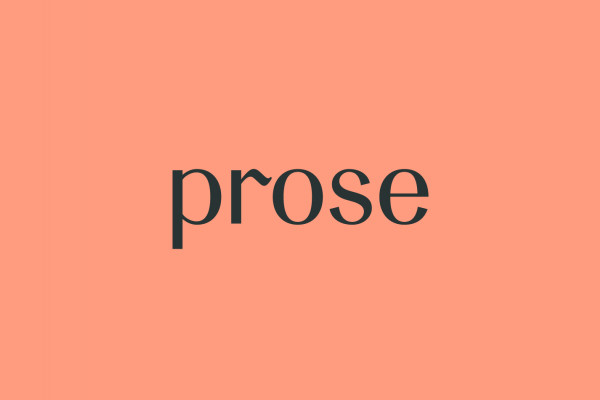 Cover image: Prose