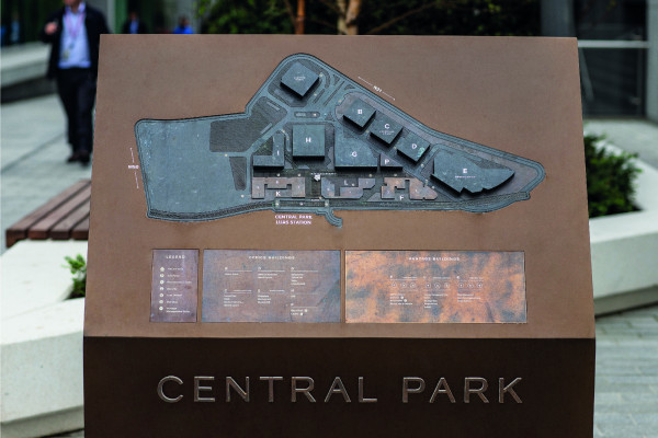 Cover image: Central Park Wayfinding