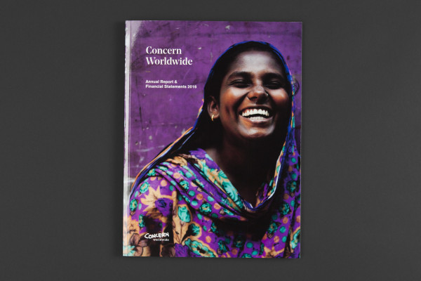 Cover image: Concern Worldwide Annual Report 2016