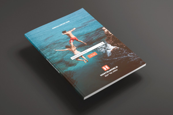 Cover image: Hostelworld Annual Report