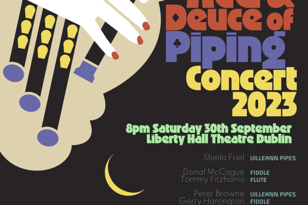 Cover image: Ace and Deuce of Piping Concert Poster 2023