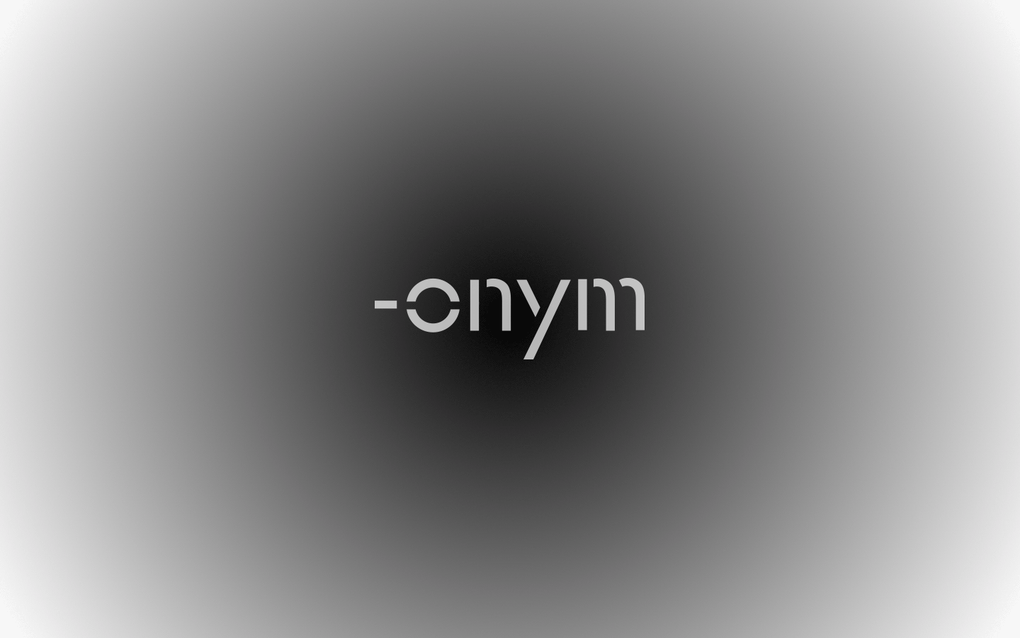 Cover image: Onym