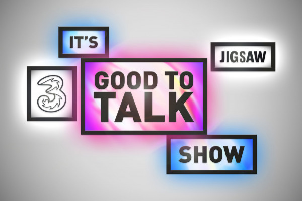 Cover image: Three & Jigsaw — It's Good to Talk Show