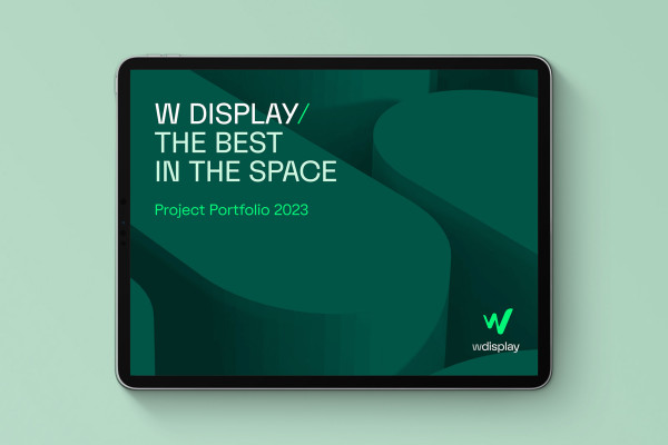 Cover image: W Display Identity & Website