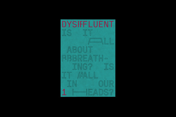 Cover image: Dysfluent Issue 1