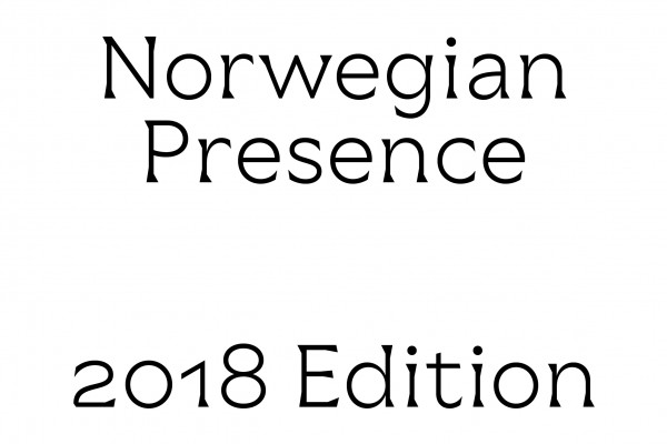 Cover image: Norwegian Presence 2018 Typeface