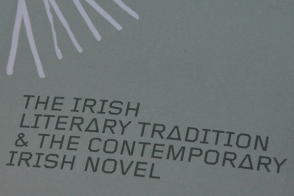 Cover image: The Irish Literary Tradition & The Contemporary Irish Novel