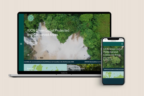 Cover image: IUCN Green List website