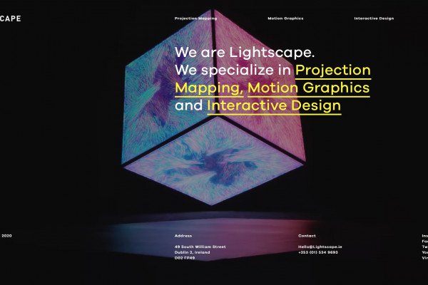 Cover image: Lightscape Website