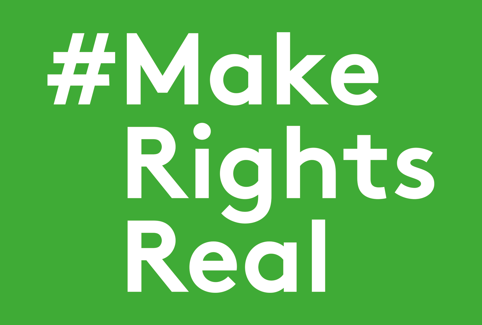 Cover image: Make Rights Real