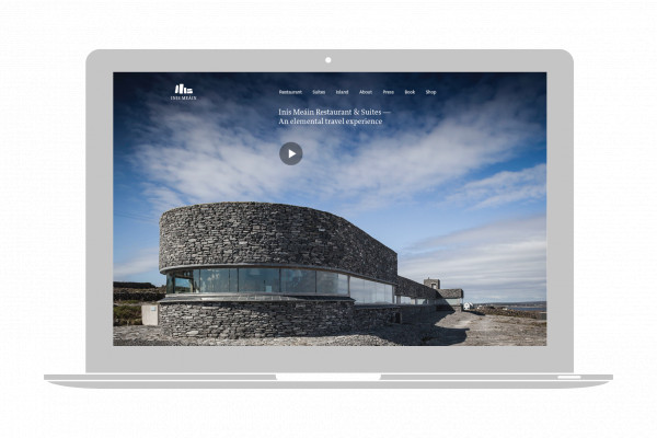 Cover image: Inis Méain Restaurant & Suites Website (2013)