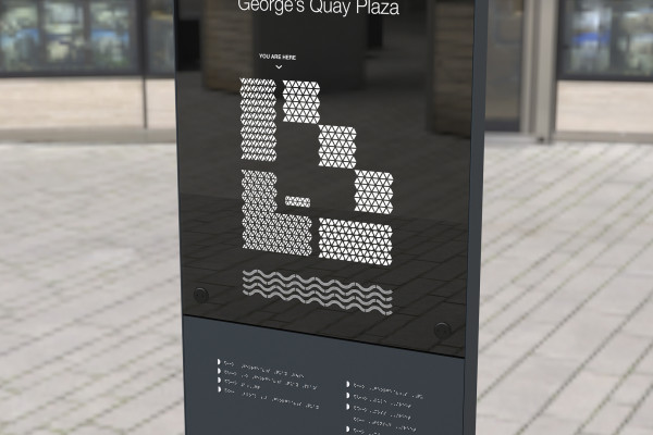 Cover image: George’s Quay Public Realm—Signage & Wayfinding