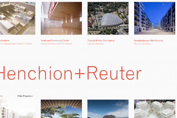 Cover image: Henchion + Reuter