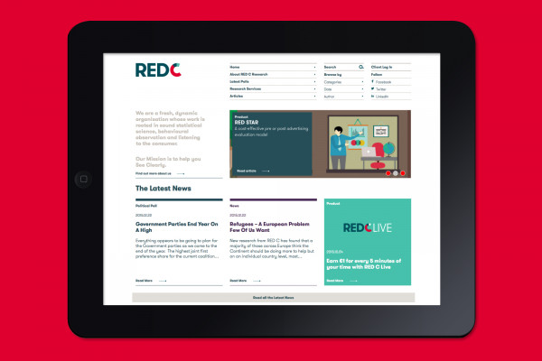 Cover image: RED C Research Website (2015)