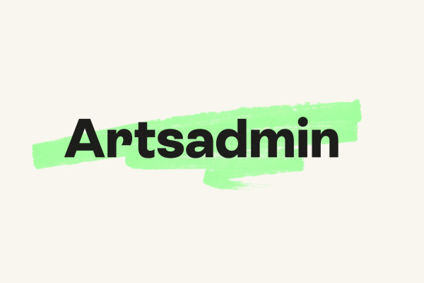 Cover image: Artsadmin rebrand