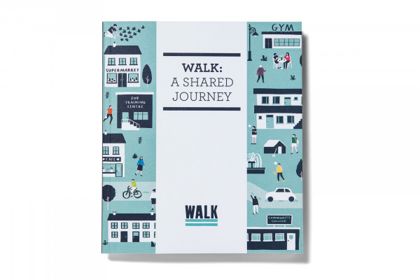 Cover image: WALK Annual Report (2013)